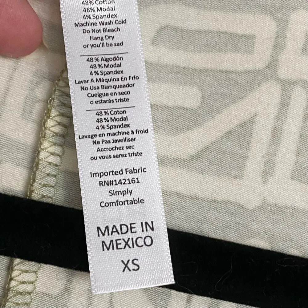 NWT Lularoe perfect T gold aztec shirt RARE! - Picture 5 of 8